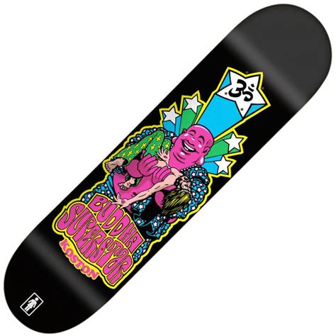 Girl Skateboards Girl Eric Koston Blacklight Skateboard Deck 825