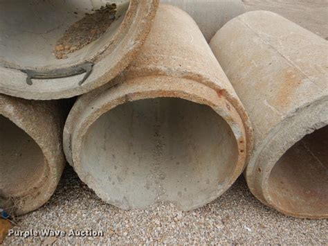 8 Concrete Culvert Pipes In Burlington Ks Item Fk9219