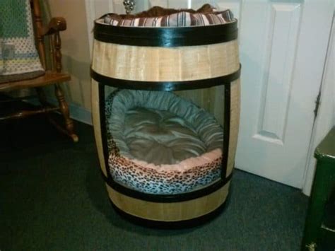Wine Barrel Dog House Recyclart