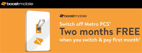Boost Mobile Giving Away 2 Months Of Free Service When You Switch From