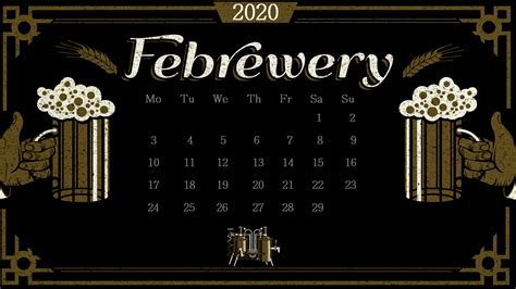 Unfollow desk calendar 2020 to stop getting updates on your ebay feed. February 2020 Desktop Calendar Wallpaper in 2020 | Desktop ...