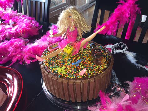 Drunk Barbie Drip Cake Pin On Drunk Barbie Cake Favourite Things Cake Playstation Fornite