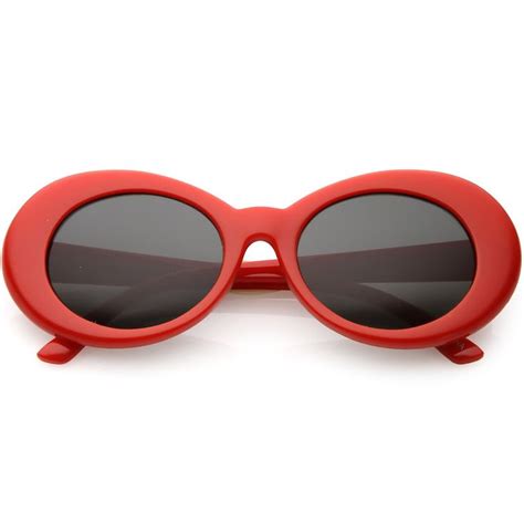 retro 1990 s fashion oval clout goggle sunglasses 51mm c381 retro eyewear glasses fashion
