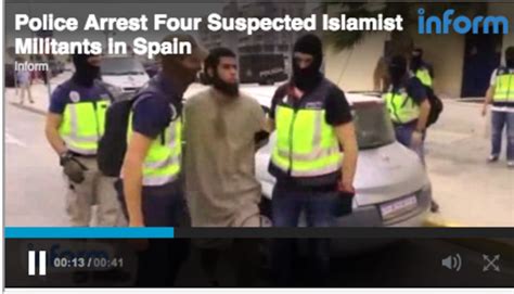 Spanish Police Arrest Four In Alleged Terror Plot