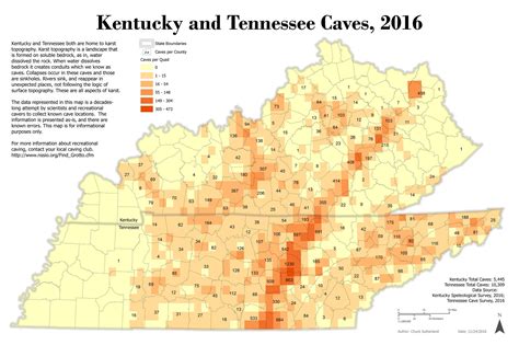 Caves In Kentucky Map Bay Area On Map
