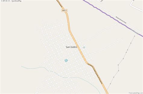 San Isidro Map Mexico Latitude And Longitude Free Maps