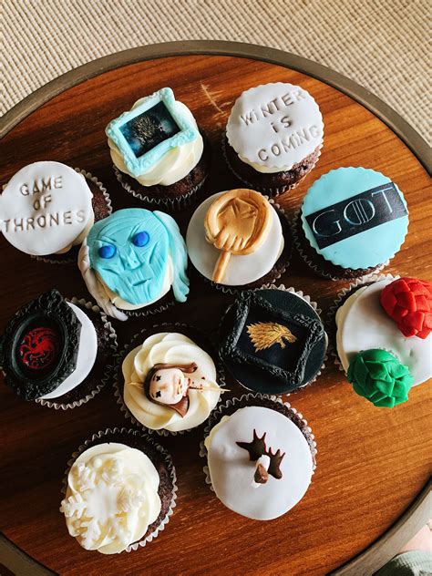 Game Of Thrones Cupcakes Decorations Ideas Backen