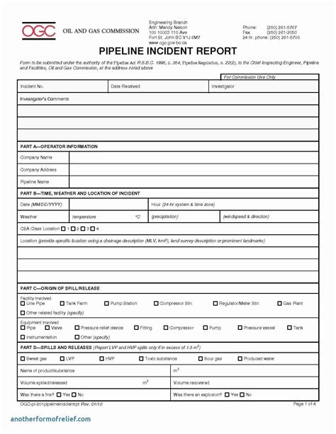 Hr Investigation Report Template