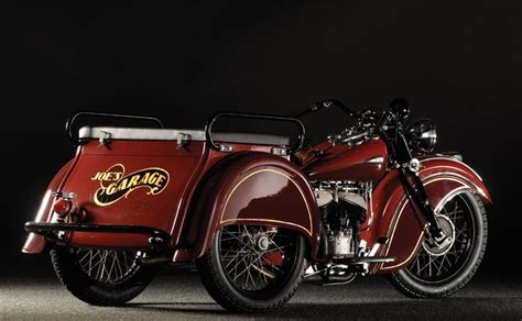 1941 Indian Dispatch Tow Trike Motorcycle Vintage Indian Motorcycles
