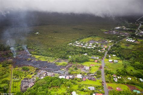 Suy Tư Thinking Hawaiis Menacing River Of Molten Lava Has