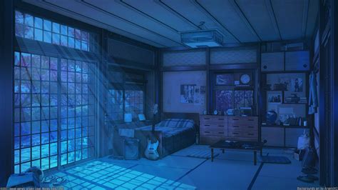 Anime Dark Bedroom Wallpapers Wallpaper Cave