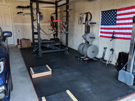 Exercise equipment reviews and weightlifting articles. My garage gym. Worth every penny. : homegym