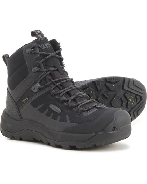 Keen Rubber Revel Iv Exp Mid Polar Boots In Black For Men Lyst