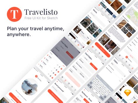 With useful features, an intuitive interface and powerful plugins built by a community of developers, it helps you focus on what. Travel Ui Kit Sketchapp | UI Pixels - Free PSD and Sketch ...