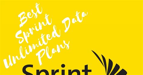 Best Sprint Unlimited Data Plans Whistleout