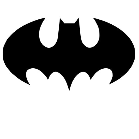 Batman Symbol Silhouette At Getdrawings Free Download Riset