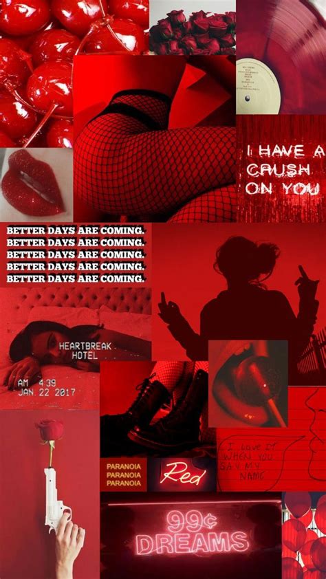 Baddie Aesthetic Red Wallpaper Red Aesthetic Tumblr Wallpapers Hd Background Awb Wallpaper