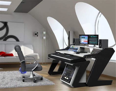 Common questions about studio desks. Music Commander Full Set White - Studio Desk Workstation ...