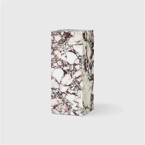 Audo Copenhagen Marble Plinth Pedestal