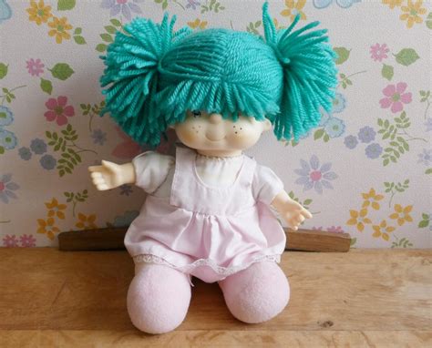1980s Yarn Hair Doll Ice Cream Doll Komfy Kids Doll Etsy