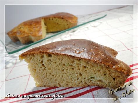 Gourmande sans gluten Gâteau au yaourt sans gluten et sans lactose