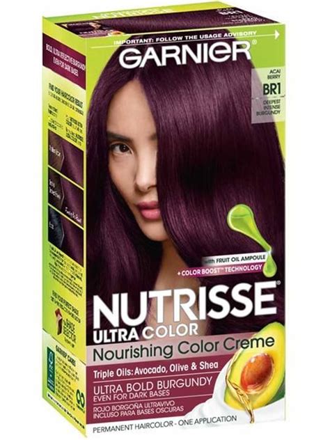 Nutrisse Ultra Color Deepest Intense Burgundy Hair Color Garnier