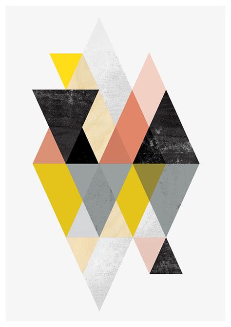 Abstract print, minimalist geometric poster - ReStyle Shop