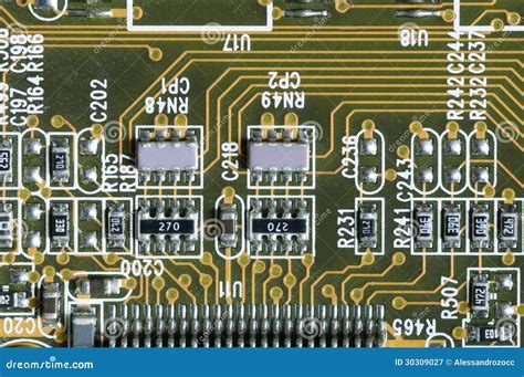 Electronic Board Stock Image Image Of Communication 30309027