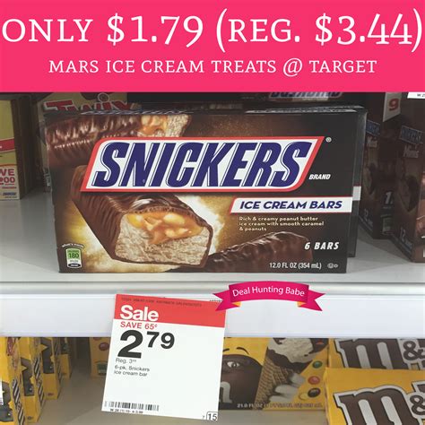 Only 179 Regular 344 Mars Ice Cream Bars Target Deal Hunting Babe