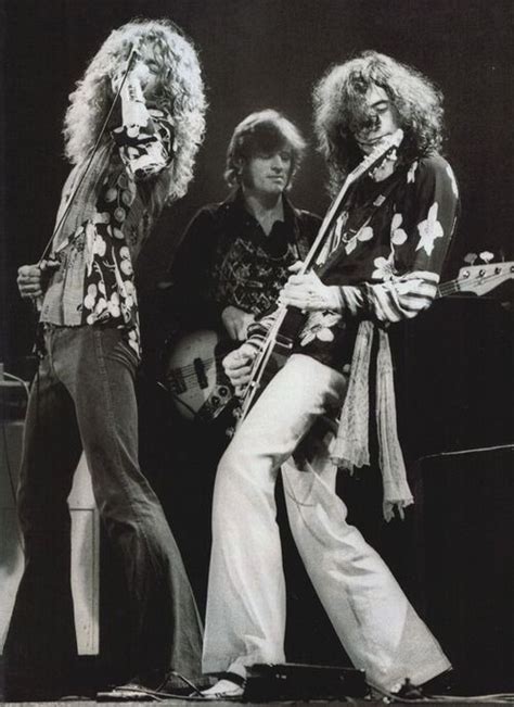 Robert Plant John Paul Jones And Jimmy Page Music Photograpy Rock