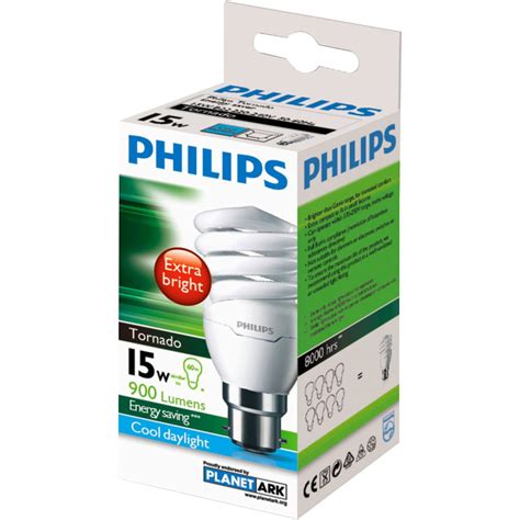 Warm whites have a yellow tone, which is considered a warm color. Philips Cfl Tornado Cool Daylight 15w Bc Base each ...