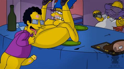 Homer Simpson And Marge Simpson Nude Cunnilingus Your Cartoon Porn My Xxx Hot Girl