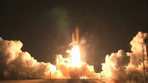 Space Shuttle Discovery Night Launch Sts 128 Youtube