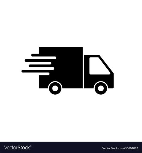 Delivery Icon Fast Icon Fast Shipping Royalty Free Vector