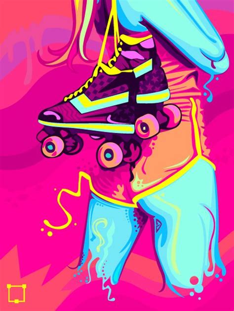Roller Skate Poster In 2021 Roller Derby Art Roller Derby Girls