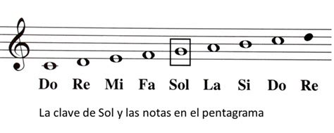 Tomidigital Ubicación De Las Notas Musicales En El Pentagrama