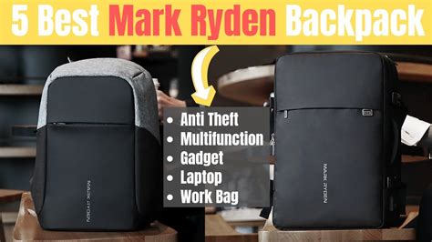 5 best mark ryden backpack review anti theft multifunctional waterproof gadget laptop