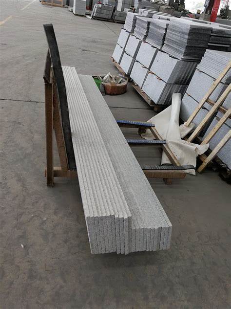 Silver Grey Granite Slabs Are Producing In Our Factory Stone Paving