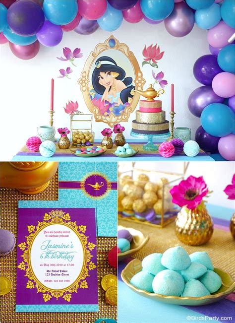 princess jasmine decorations