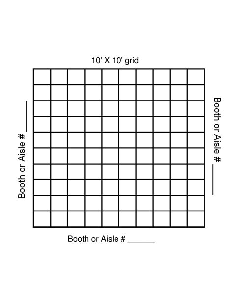 4 Best 10 By 10 Grids Printable Printableecom 4 Best 10 By 10 Grids