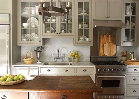 Taupe beige painted kitchen cabinets painted kitchen cabinets. Greige Kitchen Cabinets This Very Warm Greige On The Upper ...