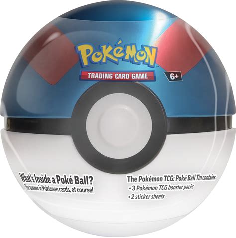 Pokémon Tcg Poké Ball Tin 2023 Great Ball Versus Gamecenter