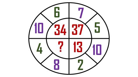 Can You Solve This Circle Puzzle Only Brilliant Mind Can Solve This