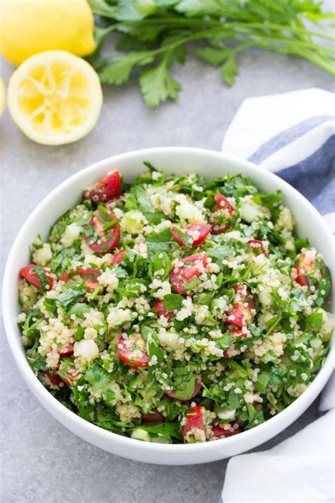 Fresh Tabouli Salad Recipe Made With Quinoa So Its Gluten Free