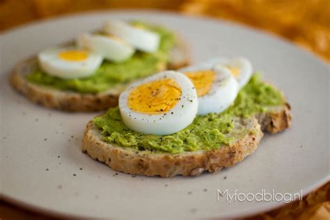 Powerlunch avocado en ei