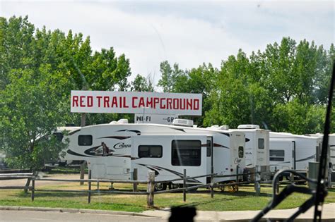 Red Trails Campground in Medora North Dakota