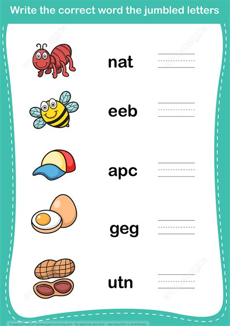 Word scrambles are execellent for building spelling and all the jumbled words in the each of the word scrambles are related to the topic of the title. Jumble Word Scramble Puzzle Copy | Free Printable Puzzle Games