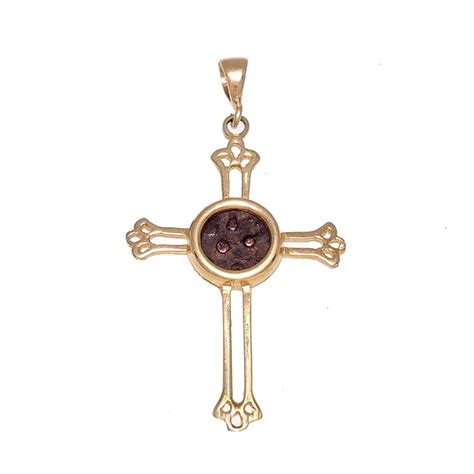 Authentic Rare Coins Cross 14k Yellow Gold And Antique Rare Etsy