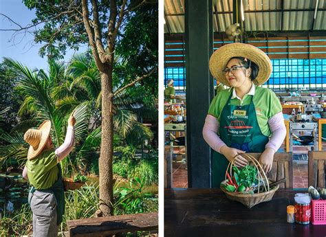 thai farm cooking school class in chiang mai ck travels