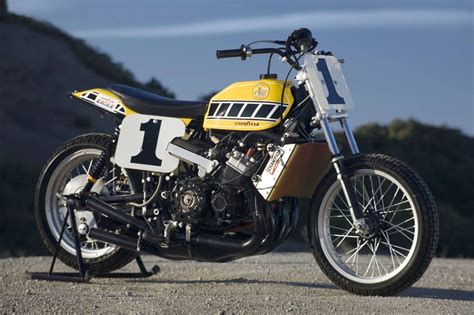 A year before the end i visited. Kenny Roberts' 1975 Indy Mile Winning Yamaha TZ750 2 ...